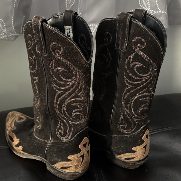 Western Cowboy boho ladies boots - Picture 2 of 5